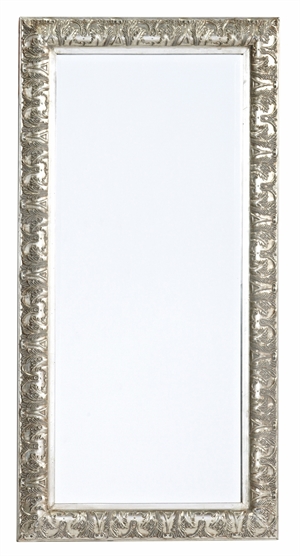 Sølv spejl 1428 facetslebet 60x150cm 